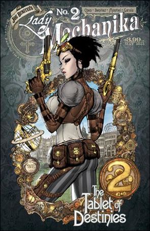 Lady Mechanika: The Tablet of Destinies issue 2 Joe Benitez Full Body Cover