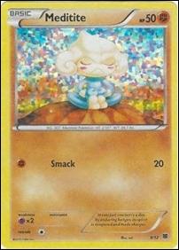Pokemon XY: McDonald's (Promo) card 9 Meditite