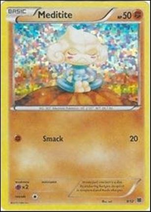 Pokemon XY: McDonald's (Promo) card 9 Meditite