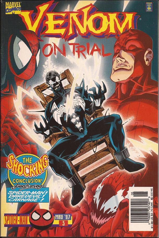Venom: On Trial issue 3-B Newsstand Edition / Price Variant