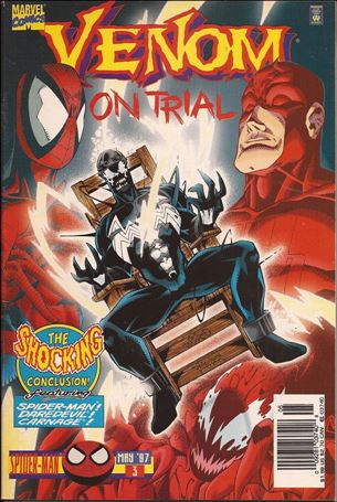 Venom: On Trial issue 3-B Newsstand Edition / Price Variant