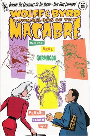 Wolff & Byrd, Counselors of the Macabre issue 21