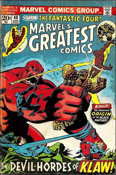 Marvel's Greatest Comics issue 40