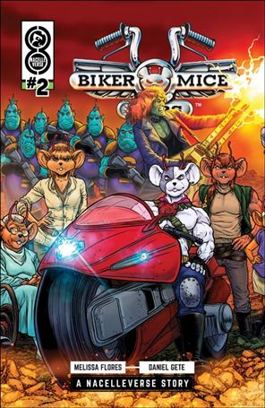 Biker Mice from Mars (2025) issue 2-C Juan José Ryp Connecting 1:10 Cover