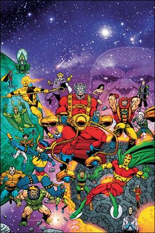 Death of the New Gods issue nn Dust Jacket
