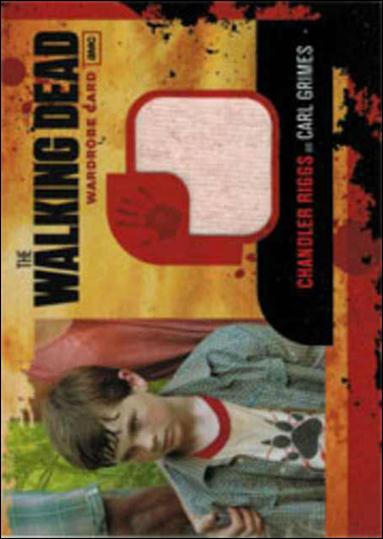 Walking Dead (Wardrobe Subset) card M4 Chandler Riggs as Carl Grimes