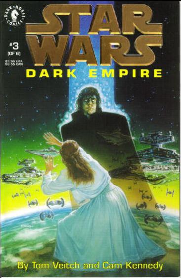 Star Wars: Dark Empire issue 3-B Gold Foil Cover