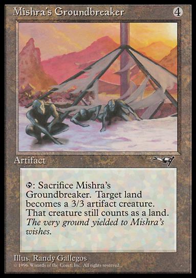 Magic the Gathering: Alliances (Base Set) card 123 Mishra's Groundbreaker
