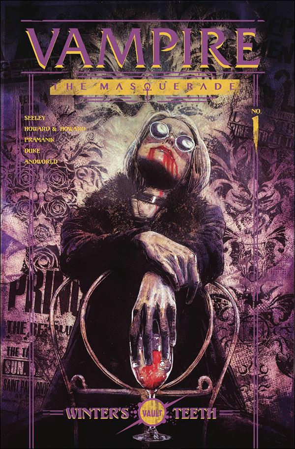 Vampire the Masquerade Winter's Teeth issue 1 Aaron Campbell Cover