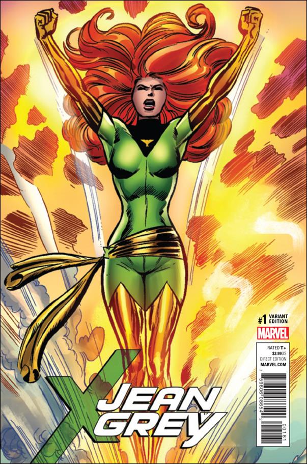 Jean Grey (2017) issue 1-F Dave Cockrum 1:1000 Cover