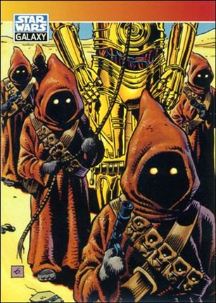 Star Wars Galaxy: Series 2 (Promo) card P4 Jawas and C-3PO