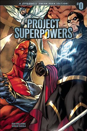 Project Superpowers: Chapter Three issue 0-D Sergio Davila 1:30 Cover