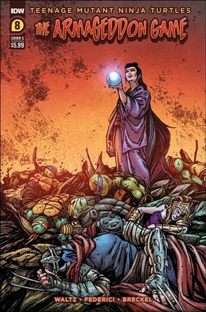 Teenage Mutant Ninja Turtles: The Armageddon Game (9/2022) issue 8-C Kevin Eastman & Vincenzo Federici Cover
