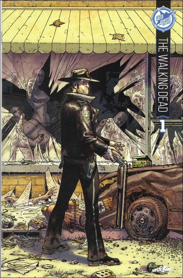 Walking Dead (2003) issue 1-L Tony Moore Skybound 5th Aniversary Color Cover