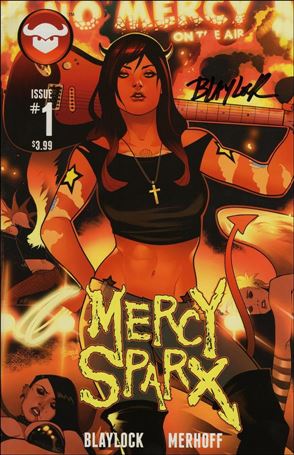 Mercy Sparx (2013) issue 1-D Elizabeth Torque Kickstarter Cover