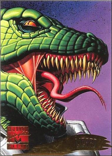 1995 Marvel Masterpieces (Base Set) card 130 Lizard