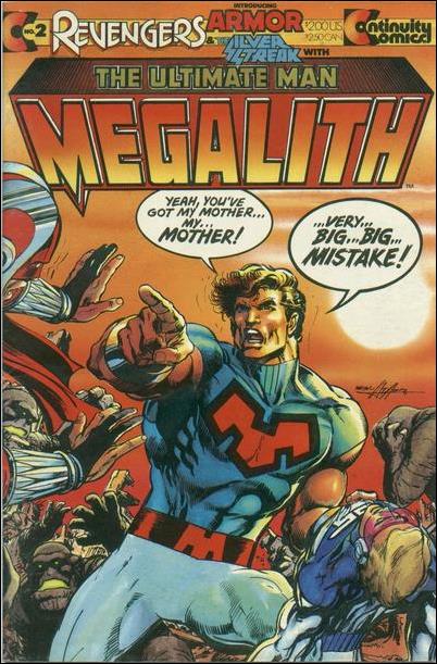Revengers Featuring Megalith issue 2 Wraparound Cover/Direct Edition