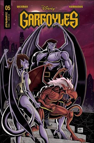 Gargoyles (2022) issue 5-T Ken Haeser Homage Cover