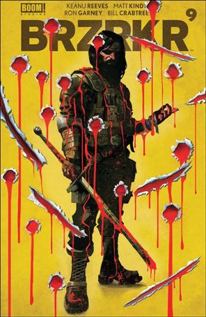BRZRKR issue 9-D Mike Del Mundo Foil Cover