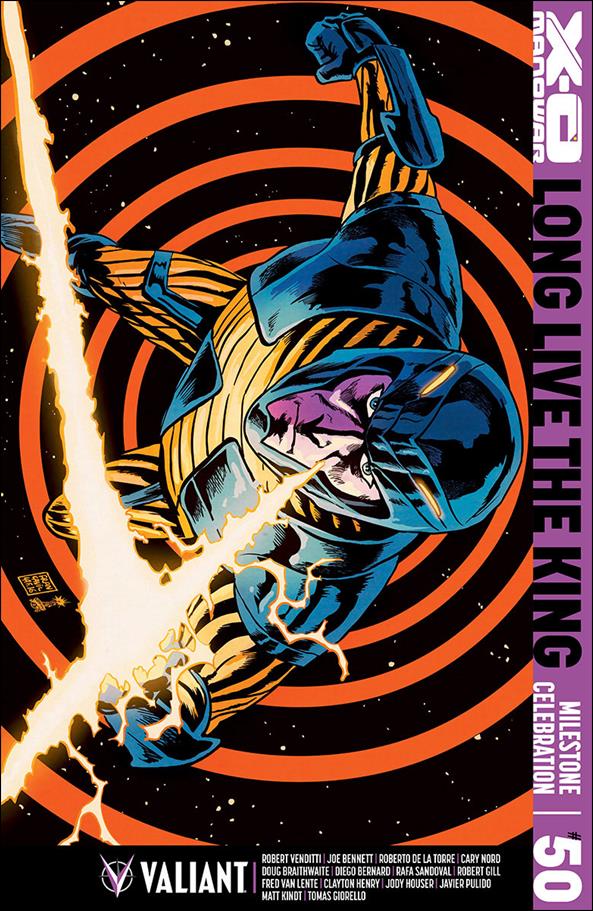 X-O Manowar (2012)  issue 50-FA Unbagged Francesco Francavilla Cover