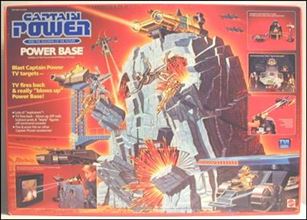 Captain Power and the Soldiers of the Future Vehicles and Playsets figure 12 Power Base 