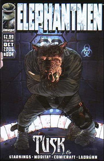 Elephantmen issue 4 Flipcover by Joe Madureira