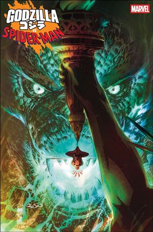 Godzilla vs. Spider-Man issue 1-H Patrick Gleason Foil Cardstock Cover
