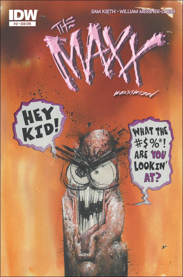 Maxx: Maxximized issue 12-B Subscription Cover