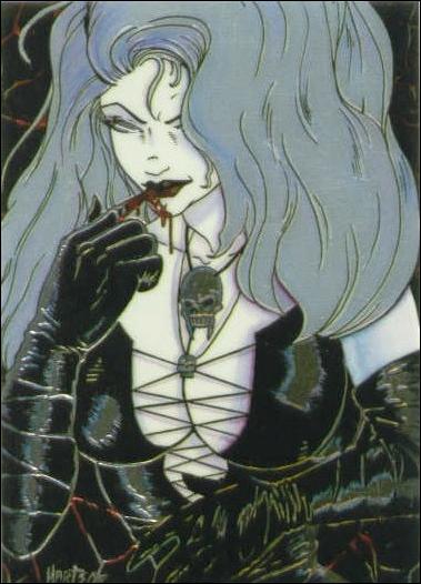 Lady Death All Chromium (Base Set) card 65 The Final Touch