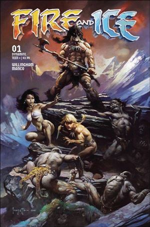 Fire and Ice issue 1-C Frank Frazetta Movie Poster Cover