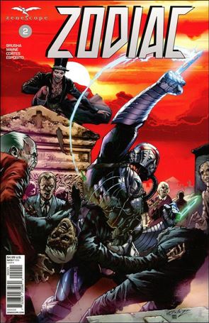 Zodiac issue 2-B Edgar Salazar Cover