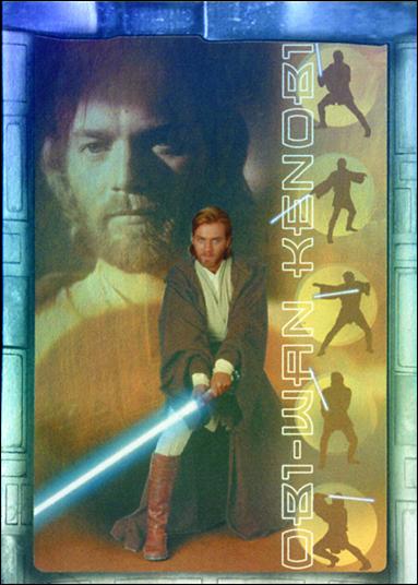 Star Wars: Attack of the Clones (Prismatic Foil Subset) card 6 Obi-Wan Kenobi