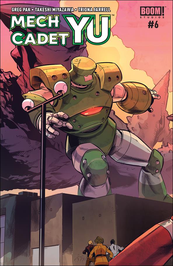 Mech Cadet Yu issue 6-B Marcus To Cover