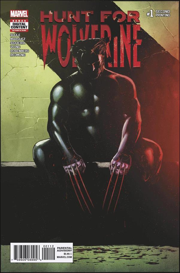 Hunt for Wolverine issue 1-K David Marquez Cover (2nd Printing) 