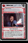 Star Wars: Cloud City Limited (Base Set) card 129 Gambler's Luck