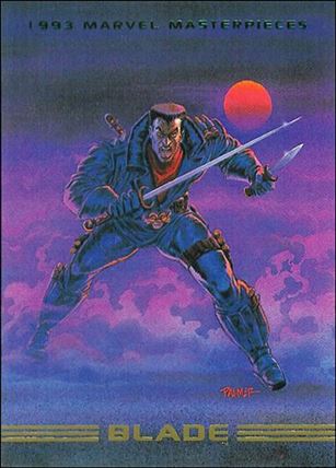 1993 Marvel Masterpieces (Base Set) card 36 Blade