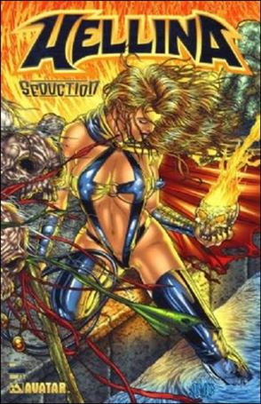 Hellina Seduction issue 1/2-D Platinum Foil Cover