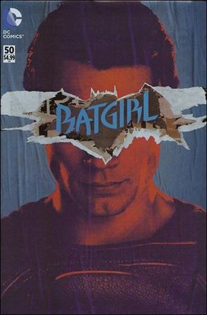 Batgirl (2011) issue 50-B Polybagged Kevin Nowlan Batman v Superman Cover