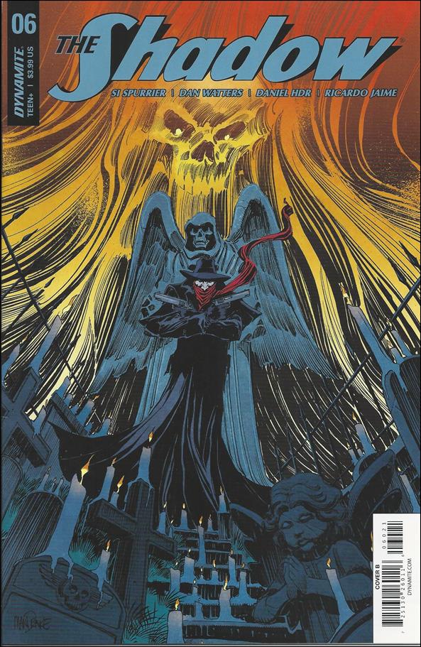 Shadow (2017) issue 6-B  Tom Mandrake Cover