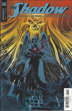 Shadow (2017) issue 6-B  Tom Mandrake Cover