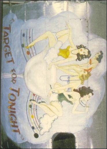 Vintage Aircraft Nose Art (Base Set) card 22 Target for Tonight