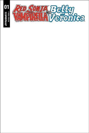 Red Sonja and Vampirella Meet Betty and Veronica issue 1-H Blank Authentix Cover