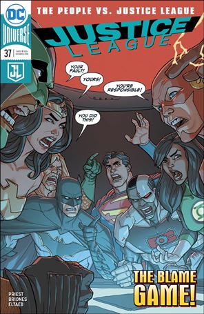 Justice League (2016) issue 37 Pete Woods Cover