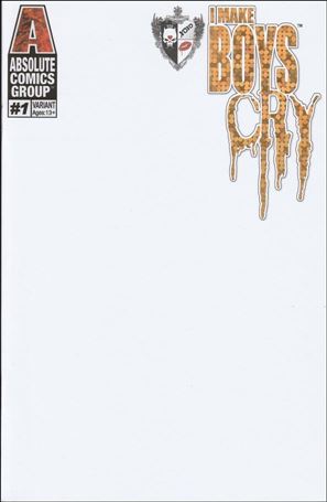 I Make Boys Cry issue 1-O Blank Gold Foil Cover