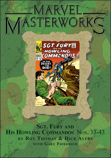 Marvel Masterworks: Sgt. Fury and His Howling Commandos issue 4-B Marble Dust Jacket Vol 187