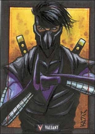 2013 Valiant Comics Preview Trading Card Set (Sketch Card Subset) card FK-01