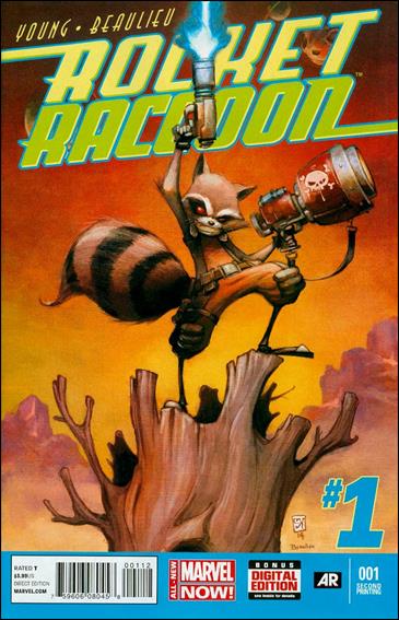 Rocket Raccoon (2014) issue 1-O Skottie Young Cover (2nd Printing)
