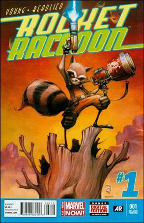 Rocket Raccoon (2014) issue 1-O Skottie Young Cover (2nd Printing)