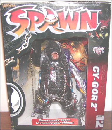 Spawn (Series 12) figure 3 Cy-Gor 2 (Deluxe Boxed Figure)