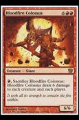 Magic the Gathering: 9th Edition (Base Set) card 177 Bloodfire Colossus